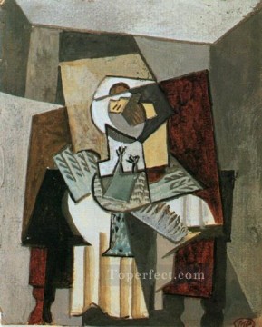 Naturaleza muerta con paloma 1919 cubista Pablo Picasso Pinturas al óleo